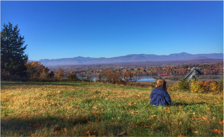 Autumn View from Olana State Historic Site