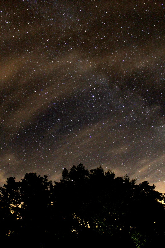Night Sky Over Ulster County, New York by John Morzen